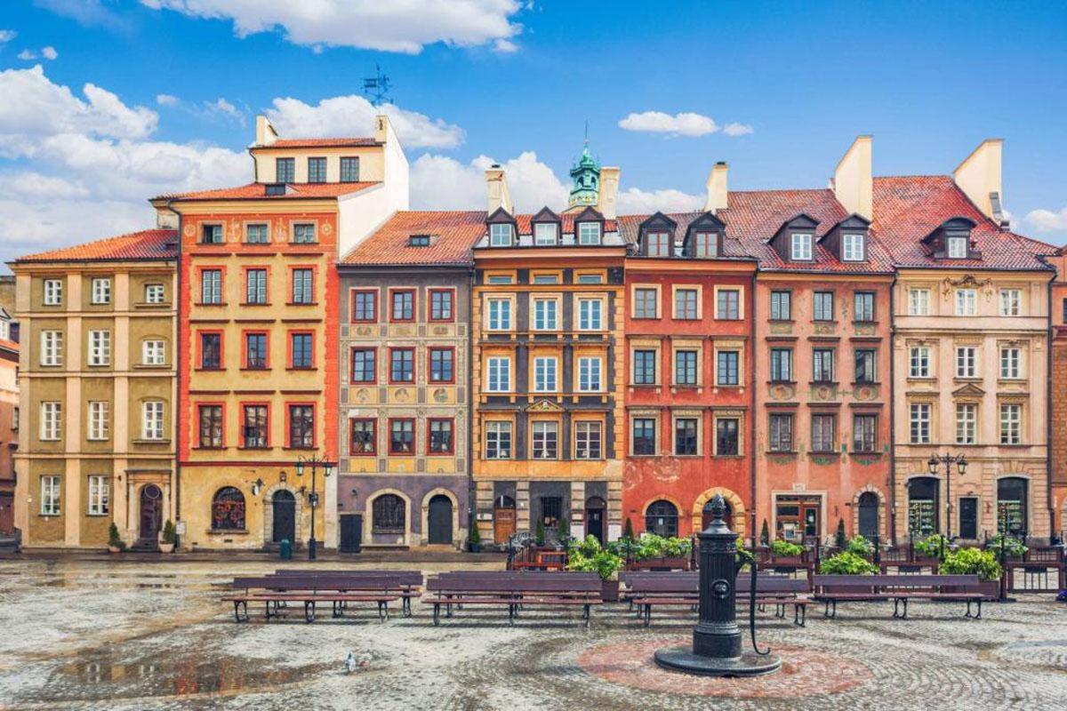 Ferienwohnung Four Seasons Old Town - Autumn Warschau Exterior foto
